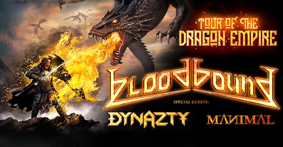 Bloodbound – Tour Of The Dragon Empire 2019 – MS Connexion Complex Mannheim – 26.03.2019