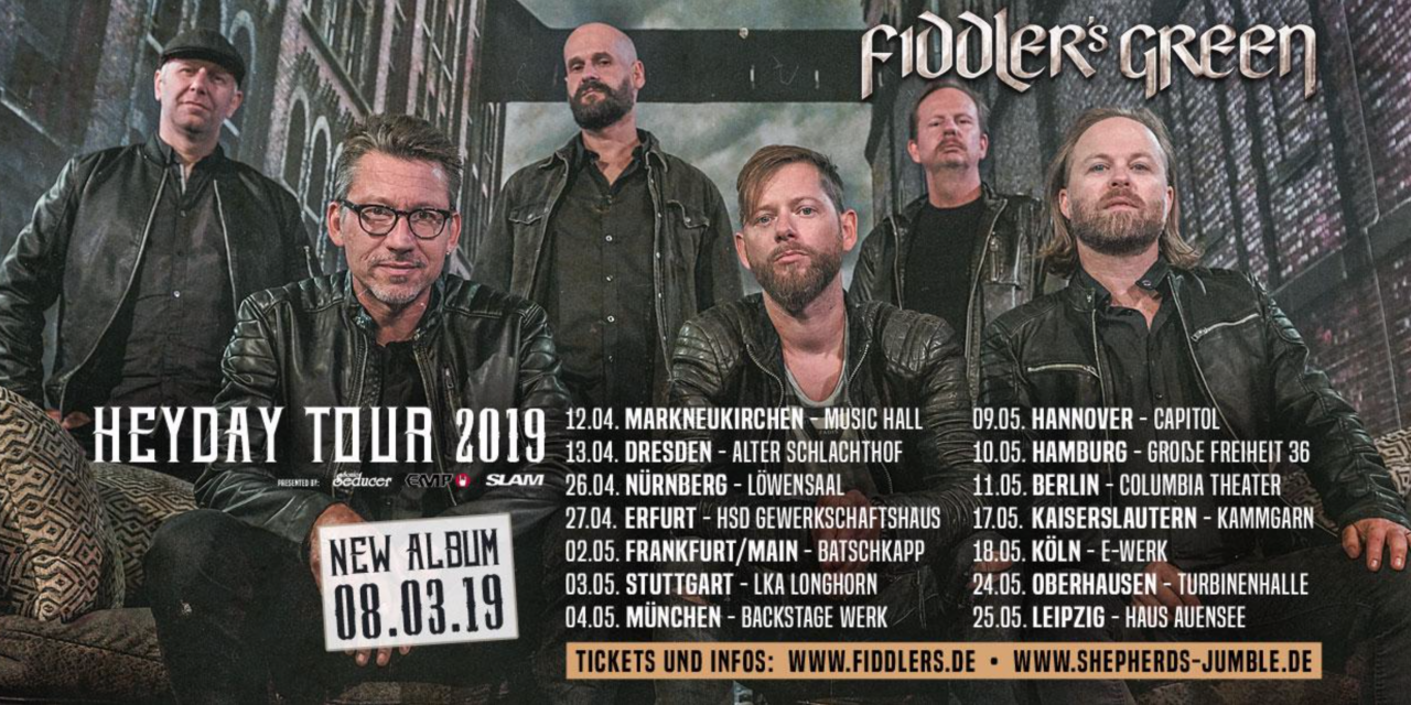 Fiddler’s Green – HEYDAY – E-Werk Köln – 18.05.2019